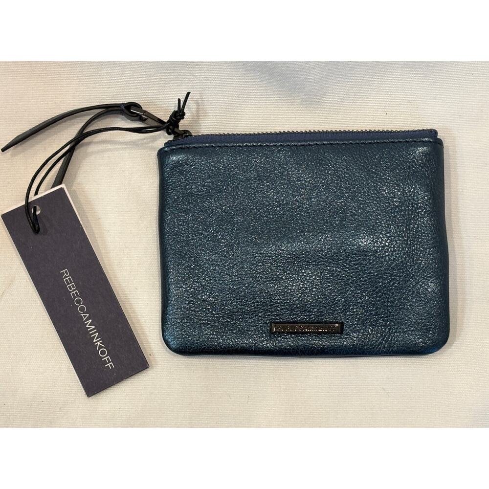 Rebecca Minkoff Betty Pouch Genuine Leather New 'Best Mom Ever'